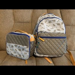 Matilda Jane Boy Dino backpack.